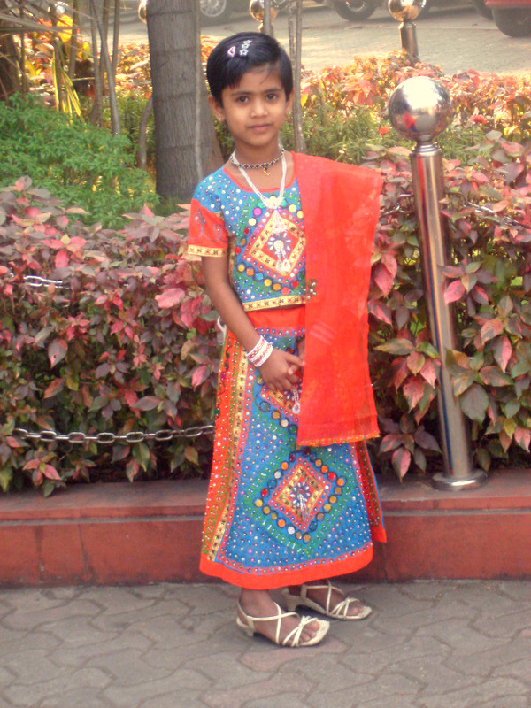 Attachment 8 - Photograph 4 - Khushi,girl child of Anandalay, before a dance performance